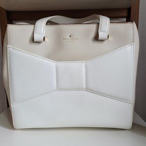 Kate Spade 2 Park Avenue Box Beau Bag, Cream French W